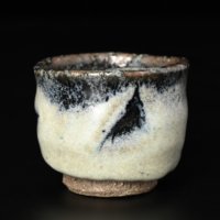 清水卯一作　蓬萊鉄斎波紋　壺 清水卯一作 蓬萊鉄斎波紋 壺 清水 卯一 | 茨城県陶芸美術館デジタル