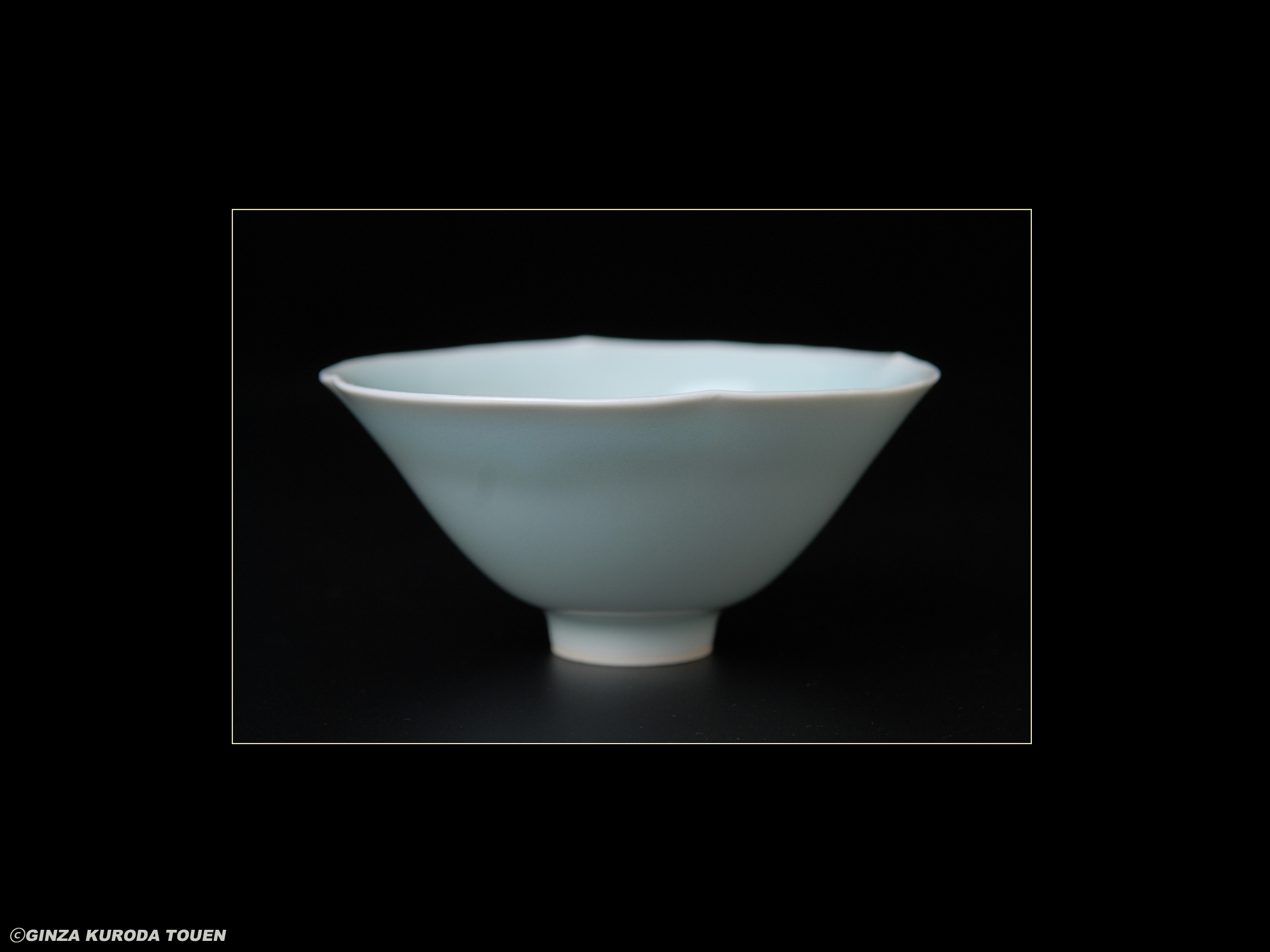 Osamu Suzuki: Sake cup, Celadon type