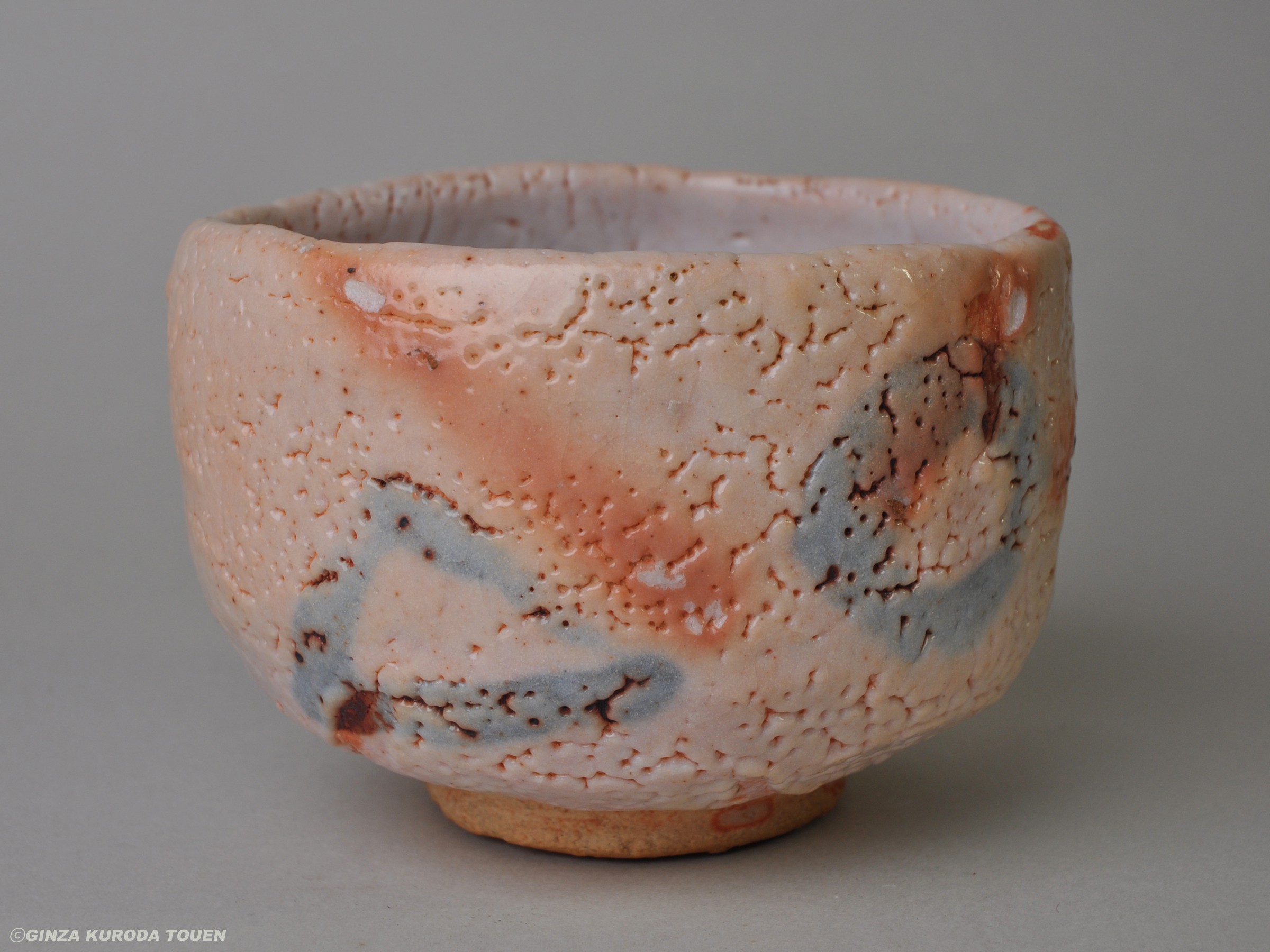 Toyozo Arakawa: Tea bowl, Shino type