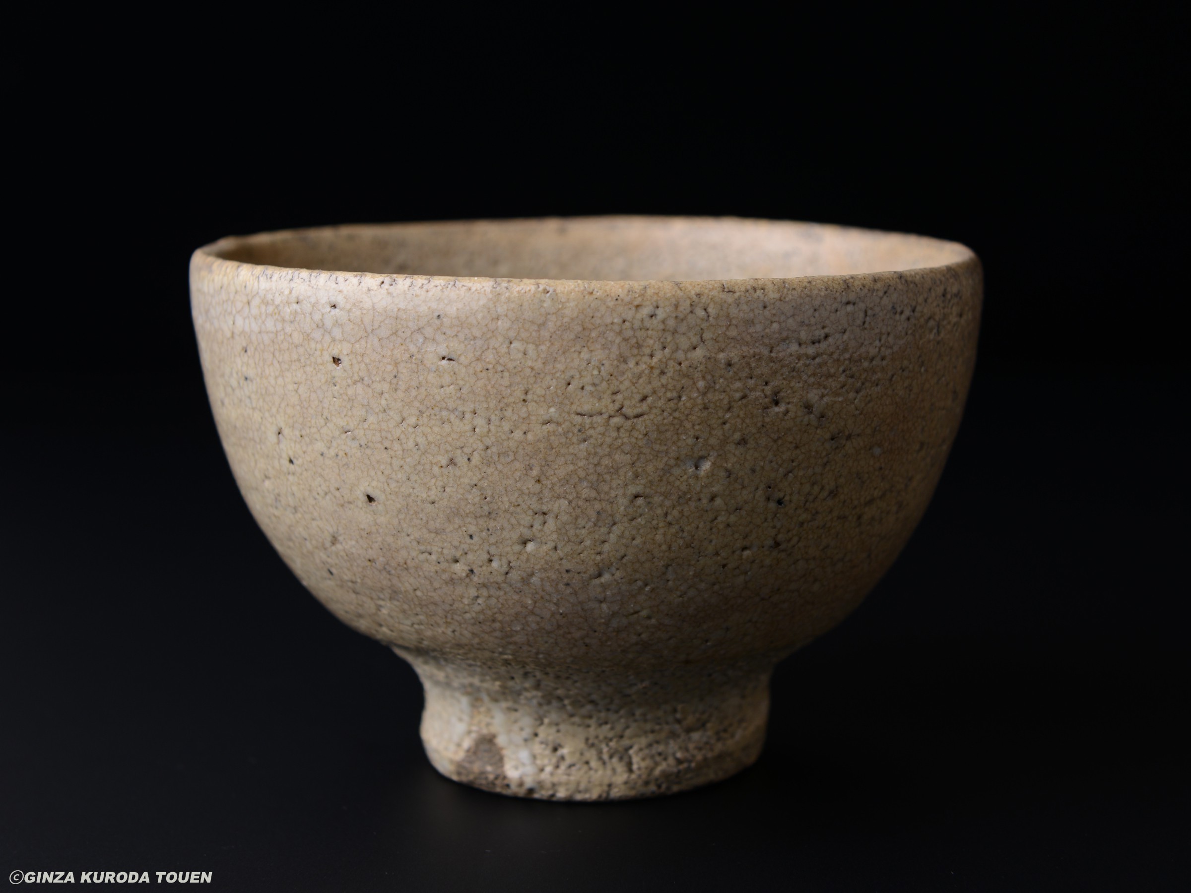 Guro Kamiguchi: Tea bowl, Ido type