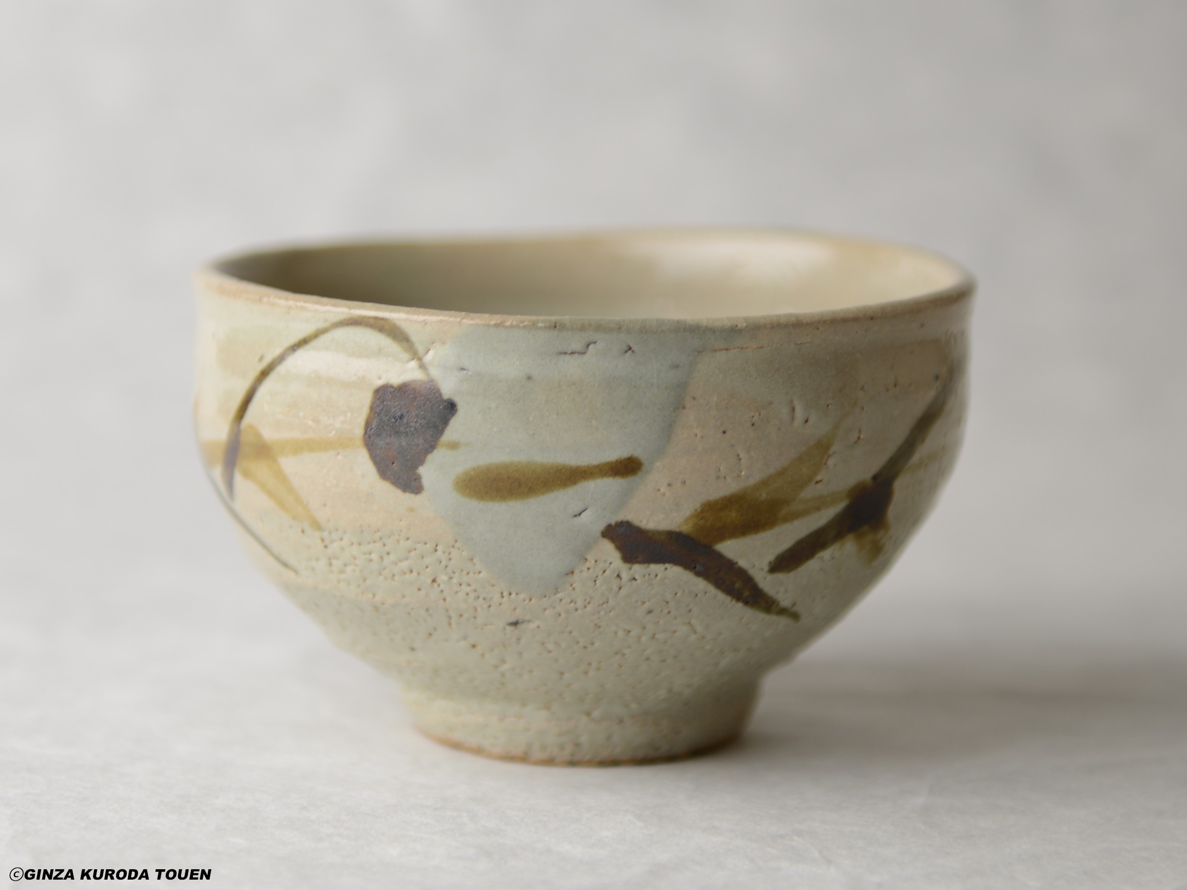 Shoji Hamada: Tea bowl, Iron decoration