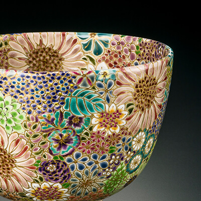 亀江道子個展 －百花繚乱－