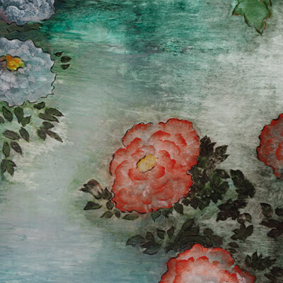 加守田次郎個展 −ガラス絵−